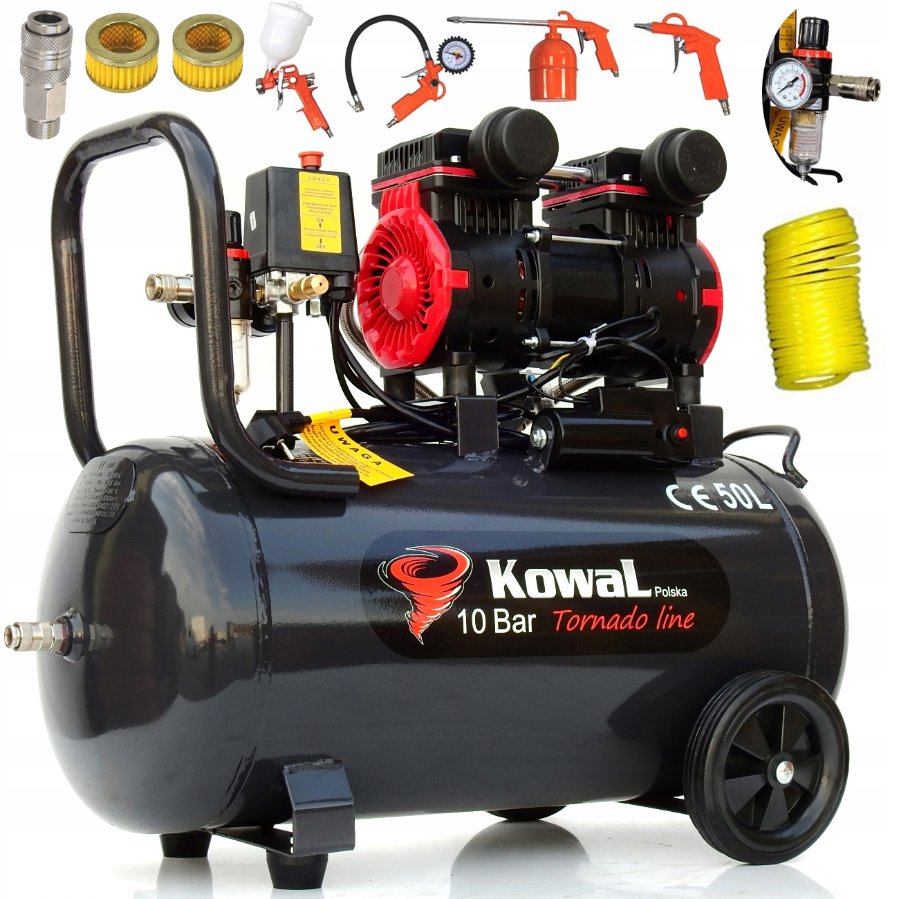 Bezolejový kompresor Kowal Polska K22 50 l 10 bar